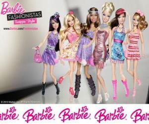 Puzzle Barbie FASHIONISTAS